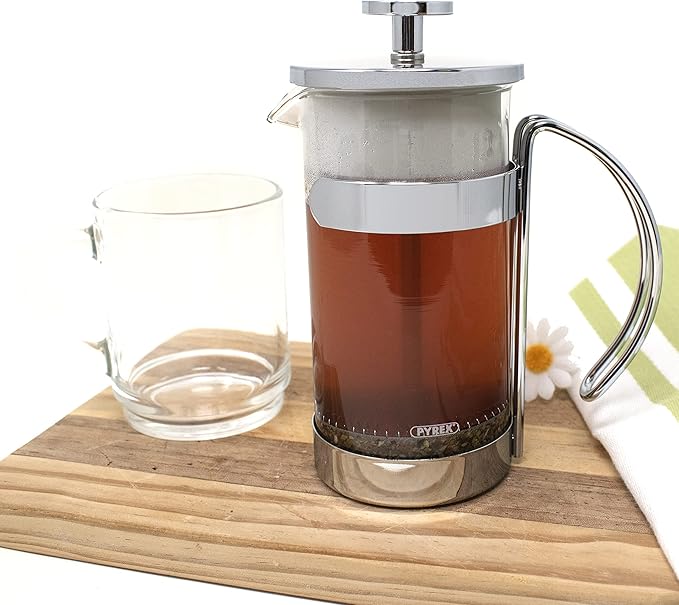 Norpro 5581 Glass/Chrome Coffee/Tea Press 2 Cup