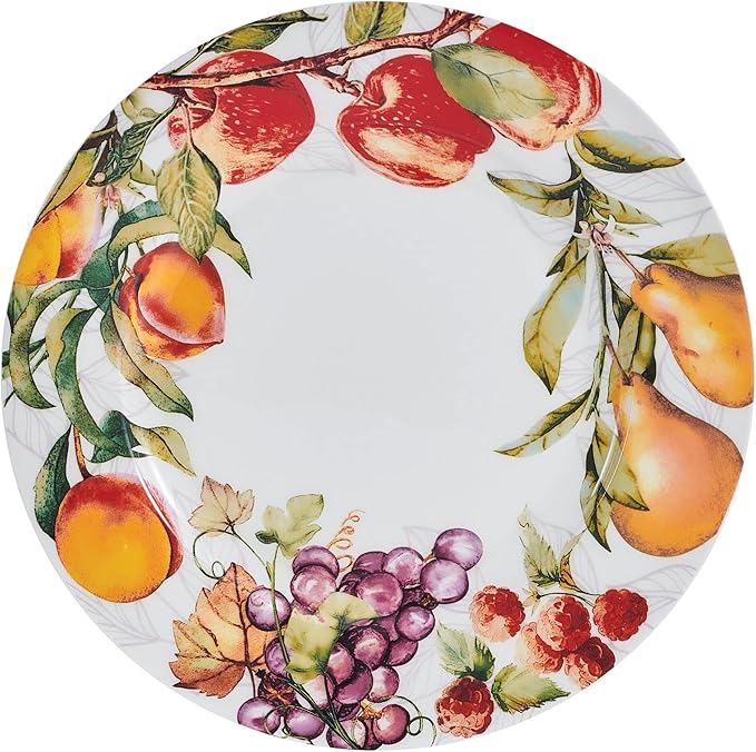 Mikasa Orchard Bone China Lightweight Chip Resistant 12 Piece Dinnerware Set Service for 4