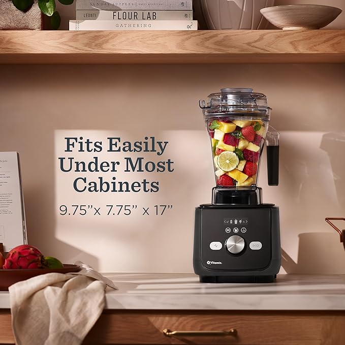 Vitamix Ascent X5 Blender with 10 Blending Programs Self-Cleaning Program Professional-Grade Blender for Smoothies Soups and More Stainless-Steel Blades 48 Oz Container Graphite Metal Finish