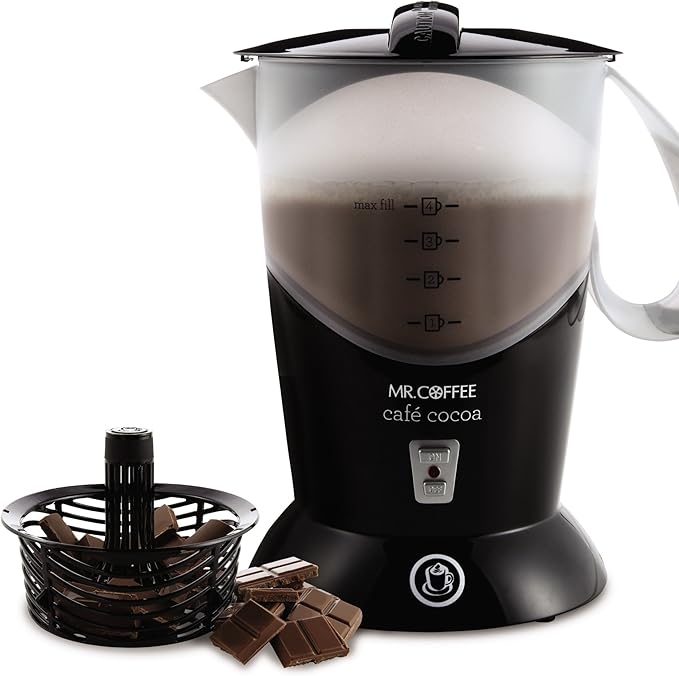 Mr. Coffee BVMC-HC5 Cafe Cocoa Hot Chocolate Maker 32 Ounces Black