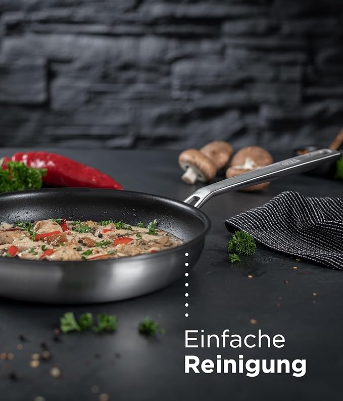 CULINARY FIVEPLY 3pc Mixed Cookware Set
