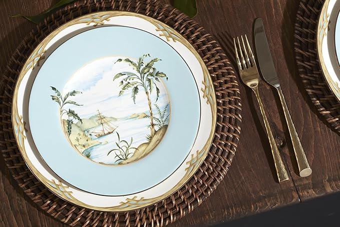 Lenox 897265 British Colonial Tradewind Accent Plates Set of 4
