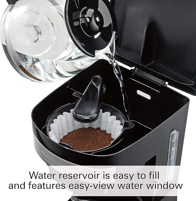 Hamilton Beach 46299 Programmable Coffee Maker Black (Renewed)
