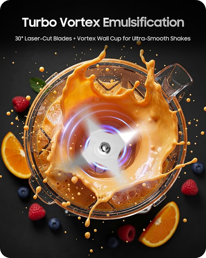 Professional Commercial Vacuum Blender with Quiet Shield 2026 Upgraded 40000 RPM 56oz Eastman Tritan Cup for Smoothie Nut Milk Hot Soup Baby Food Self-Clean 5-Year Full Warranty