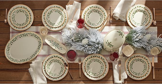 Lenox 146504000 Holiday Dinner Plate Christmas Dinnerware
