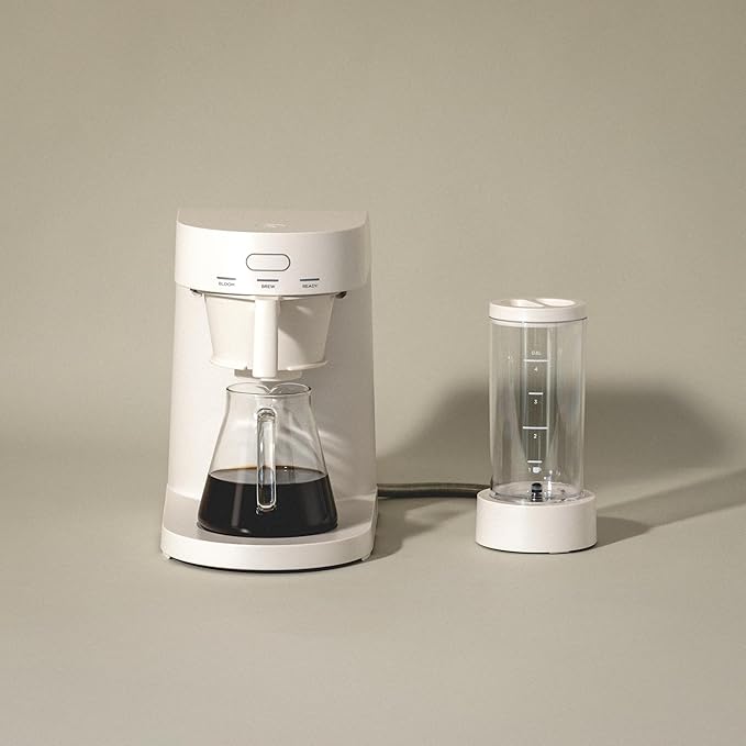 Ratio Four Coffee Machine with Removable Water Tank – Drip Coffee Maker with 4-Minute Brew Time – 5–20 Ounce Single-Serve Brewer – 11.5” H × 7.5” W