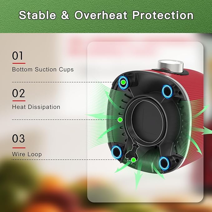 Professional Blender | 8-Cup Big Capacity | Powerful 25000RPM Motor | Smoothies Shakes and Frozen Drinks Blender | BPA-Free &amp Dishwasher-Safe | Red