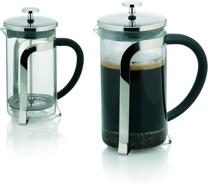kela 10852 Coffee Maker 6 Cups 1 l Glass/Stainless Steel – Venecia