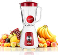 Ufesa BS4717 RUBY RED 500W 1.5L Blender with Airtight Lid 2 Speeds + Pulse 4 Stainless Steel Blades Ruby Red