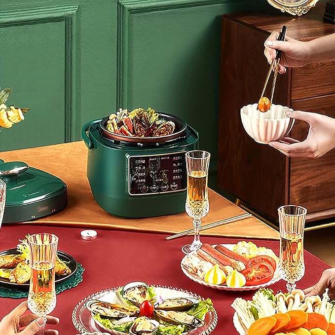 Household Electric Rice Cooker 24H Reservation Rice Cooker 5-Layer Gathering Energy Lock Heat Non-Stick Inner For Family Dormitory For 1-3 People