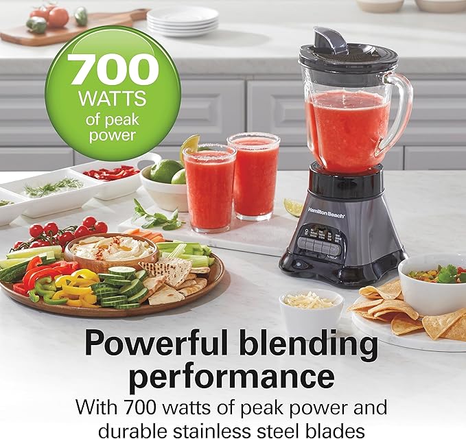 Hamilton Beach Blender Food Processor &amp Slow Cooker Bundle - 40oz Blender 20oz Cup 3 Cup Chopper &amp 6 Quart Programmable Slow Cooker