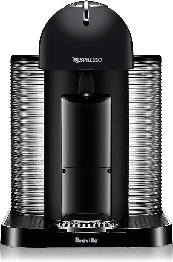 Nespresso Vertuo Coffee and Espresso Machine by Breville Matte Black (Renewed)