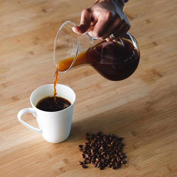 HUTCH 600mL Pour Over Coffee Brewer &amp Stainless Filter