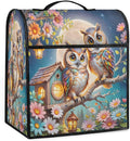 cfpolar Kitchen Aid Mixer Cover Compatible with 6-8 Quarts Owl Bird Flowers Stand Mixer Cover Kitchen Aid Mixers Accessories Appliance Organizer Bag Dust Covers with Zipper Pocket