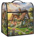 cfpolar Kitchen Aid Mixer Cover Compatible with 6-8 Quarts Flowers Dog Castle Farm Stand Mixer Cover Kitchen Aid Mixers Accessories Appliance Organizer Bag Dust Covers with Zipper Pocket
