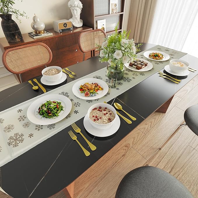 Yoshy 12-Piece White Bone China Dinnerware with Lightweight Durable Chip Resistant Design Service for 4 (12 Piece - Service for 4 Streamsong)