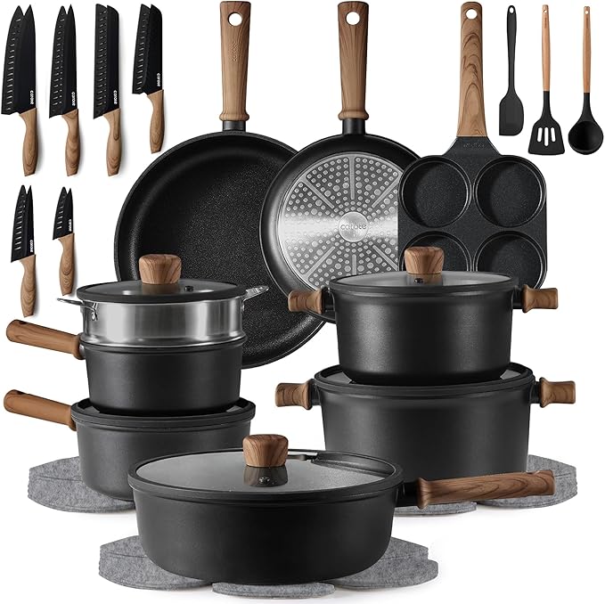 Cookware Set + Knife Set