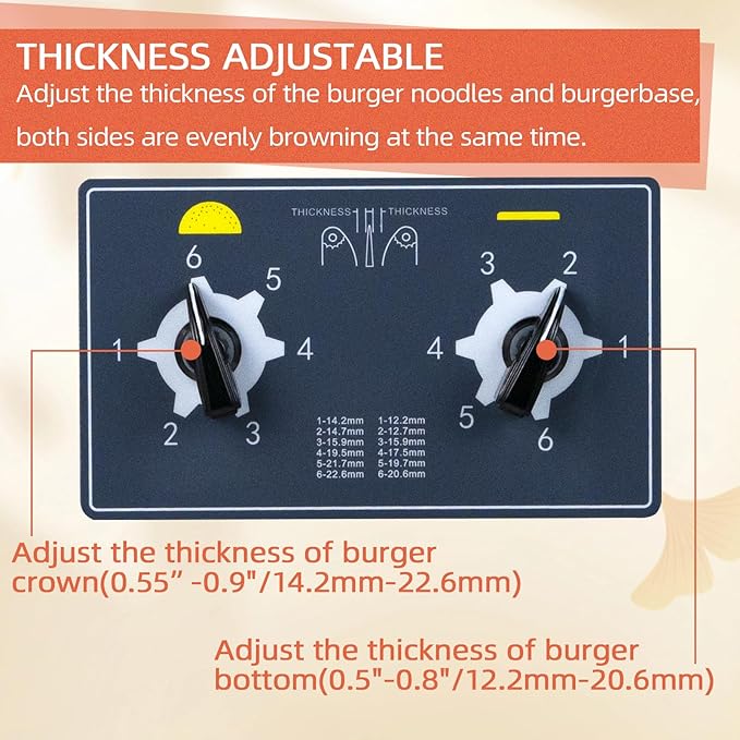 Hakka Commercial Burger Machine Vertical 2000W Chain Type Automatic Unlimited Electric Bun Toaster for Fast Food Restaurant Grilling Browning EGO 1400 Slices/Hour