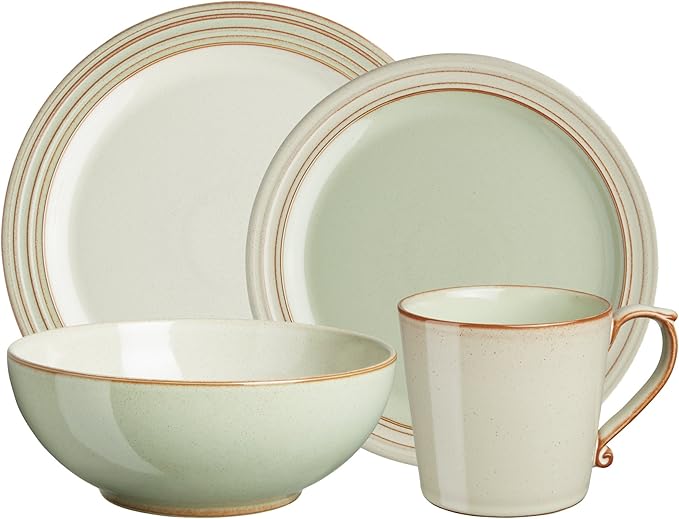 Denby USA Heritage 4 Piece Orchard Place setting Dinnerware Set Multicolor