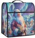 cfpolar Kitchen Aid Mixer Cover Compatible with 6-8 Quarts Christmas Gift Santa Claus Stand Mixer Cover Kitchen Aid Mixers Accessories Appliance Organizer Bag Dust Covers with Zipper Pocket