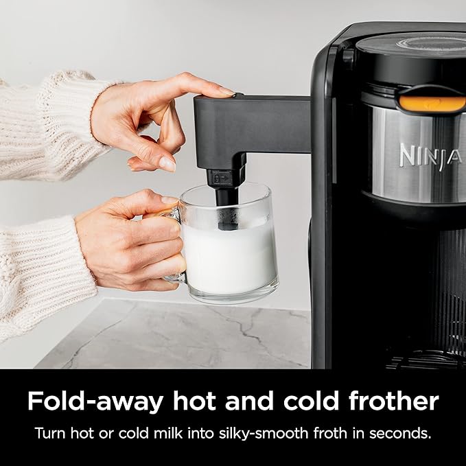 Shark Ninja CP307 Hot and Cold Brewed System W/Thermal Carafe Coffee Maker Black