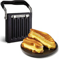 Revolution Toastie Press (Works With All Toasters) Conveniently Toast Delicious Grilled Cheeses Quesadillas and Paninis in Your Toaster