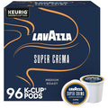 Lavazza Super Crema Single Serve Keurig® K-Cup® Pods Medium Espresso Roast Coffee 1 Box 96 Count