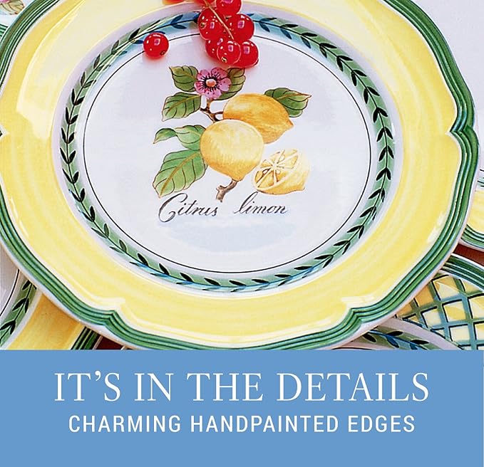 Villeroy &amp Boch French Garden Valance Salad Plates Set of 6