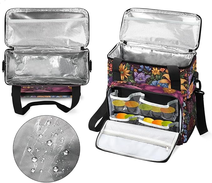 Coffee Maker Travel Bag Compatible with Keurig K-Mini K-Mini Plus or Other Accessories Portable Coffee Maker Case with Shoulder Strap for Travel (Bag Only)