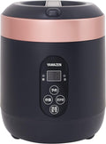 [Yamazen] Rice cooker 0.5-1.5 go Microcomputer-type small mini rice cooker with rice cracker mode for warm living Reservation function Black YJG-M150 (B) Japan Import