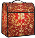 cfpolar Kitchen Aid Mixer Cover Compatible with 6-8 Quarts Mandala Red Flower Boho Stand Mixer Cover Kitchen Aid Mixers Accessories Appliance Organizer Bag Dust Covers with Zipper Pocket