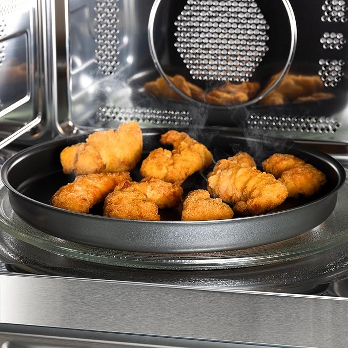 Tough Grade RV Convection Microwave with Air Fryer | 6-in-1 Built-In Combo Oven – Microwave Grill Convection Broil Air Fry Combo | 1.0 Cu Ft | Trim Kit Included | Replaces High Pointe &amp Greys