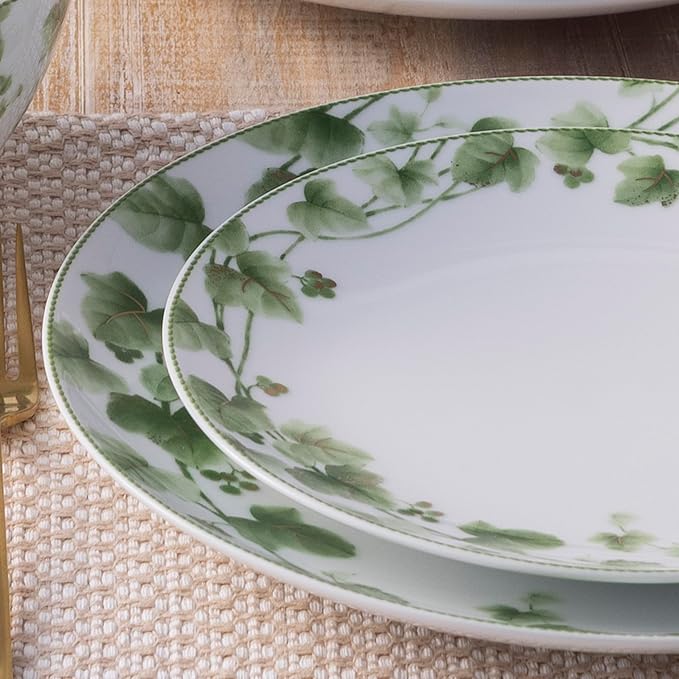 Noritake Ivy Whisper 12-Piece Dinnerware Set Service For 4