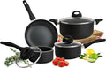 Culinary Edge Cookware Set Black
