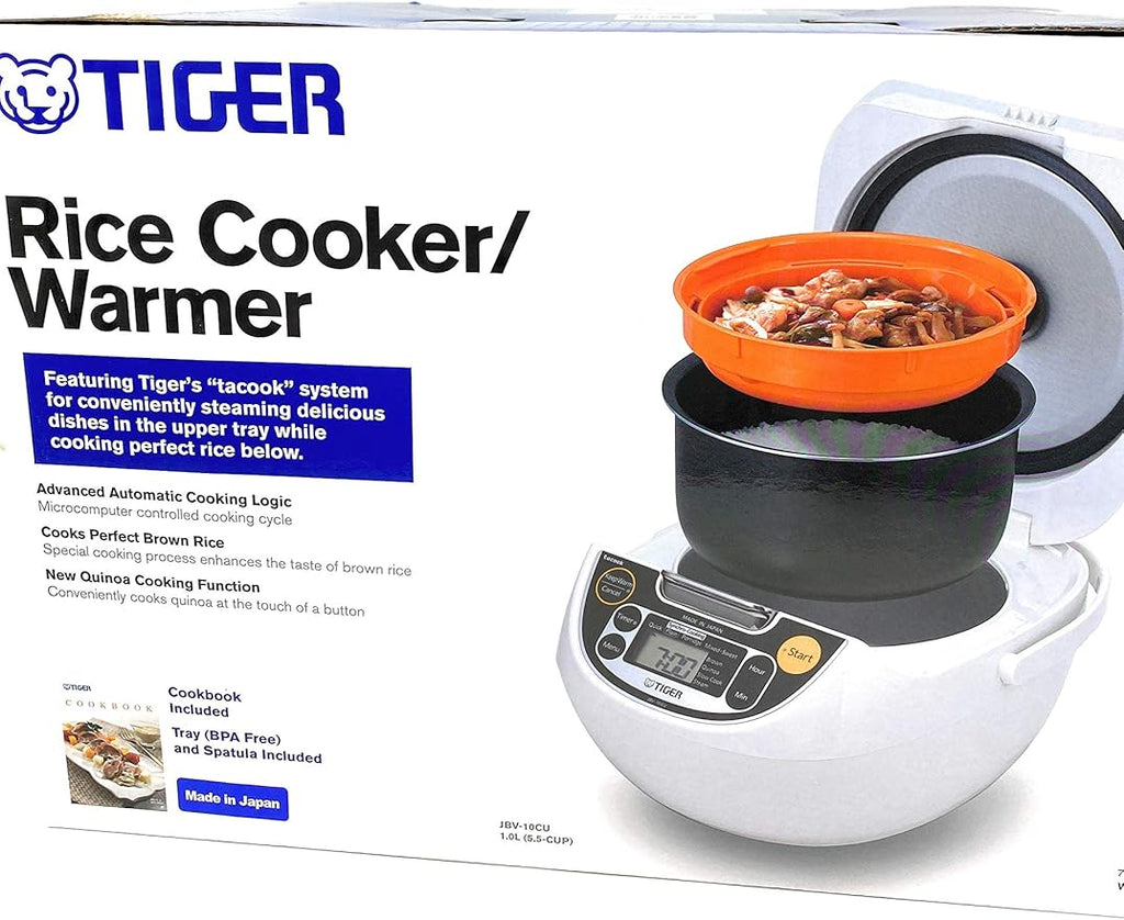 Tiger 5.5-Cup Micom Rice Cooker &amp Warmer &amp Steamer