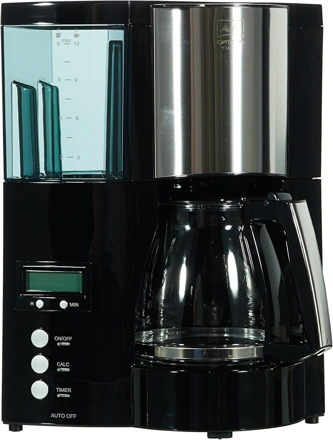 Melitta Optima Timer Filter Coffee Machine - Black