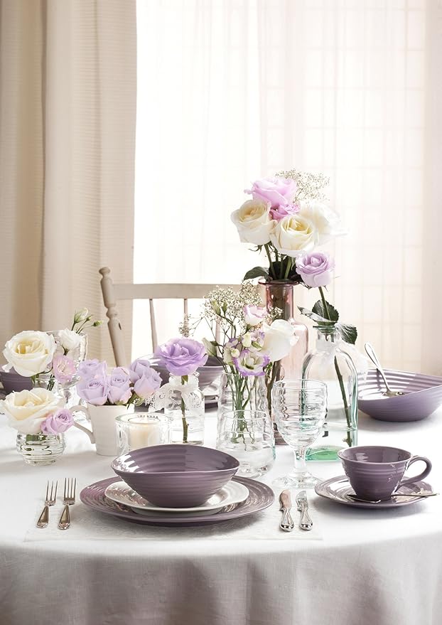 Portmeirion Sophie Conran Mulberry 4-Piece Place Setting