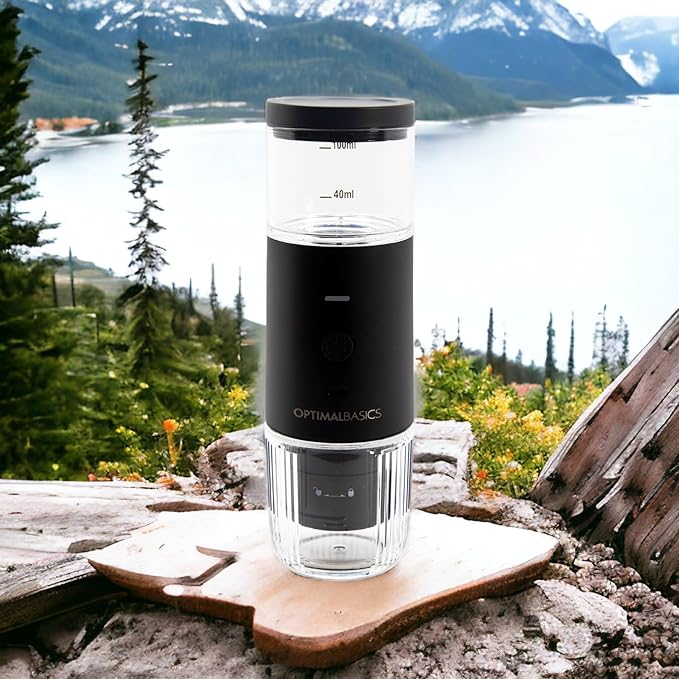 Mini Portable Espresso Coffee Maker USB Rechargeable for Espresso Powder or Capsule
