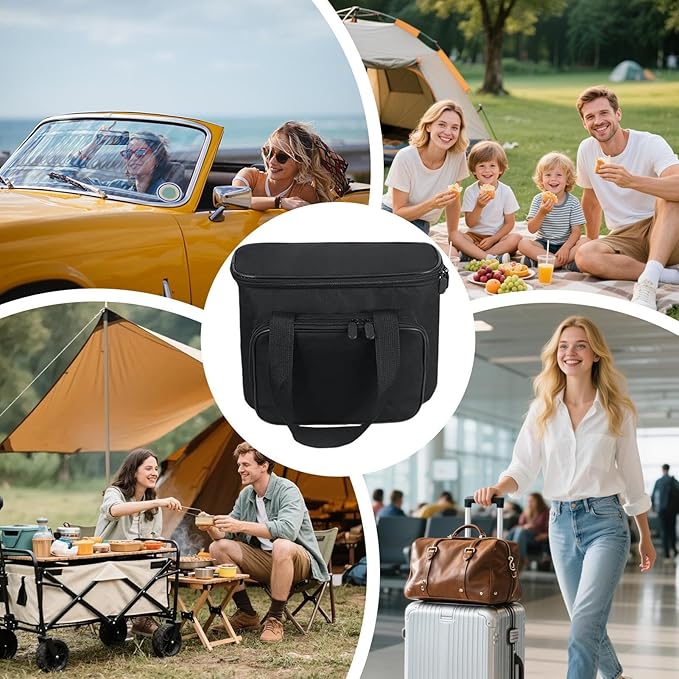 Coffee Maker Carrying BagPortable Case with HandlesSingle Serve Travel Carrying Bag | for Home Workplace Outdoor Camping Road Trip Hotel Vacation
