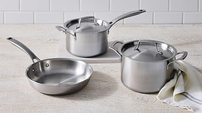 Le Creuset Stainless Steel Essential 5-Piece Set