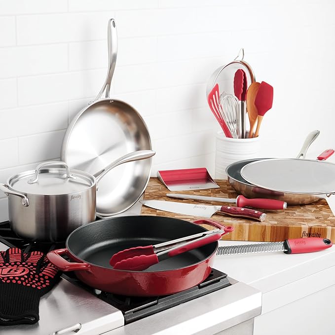 Tramontina FlavCity 19 Piece Essential Cookware Set