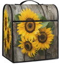 cfpolar Kitchen Aid Mixer Cover Compatible with 6-8 Quarts Floral Yellow Sunflower Stand Mixer Cover Kitchen Aid Mixers Accessories Appliance Organizer Bag Dust Covers with Zipper Pocket