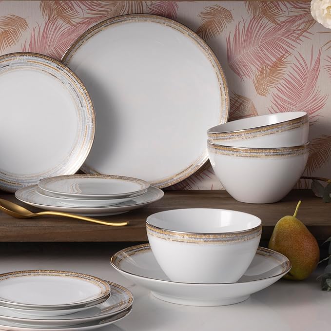 Noritake Raylan 30-Piece Dinnerware Set Service for 6