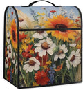 cfpolar Kitchen Aid Mixer Cover Compatible with 6-8 Quarts Oil Painting Sunflower Stand Mixer Cover Kitchen Aid Mixers Accessories Appliance Organizer Bag Dust Covers with Zipper Pocket