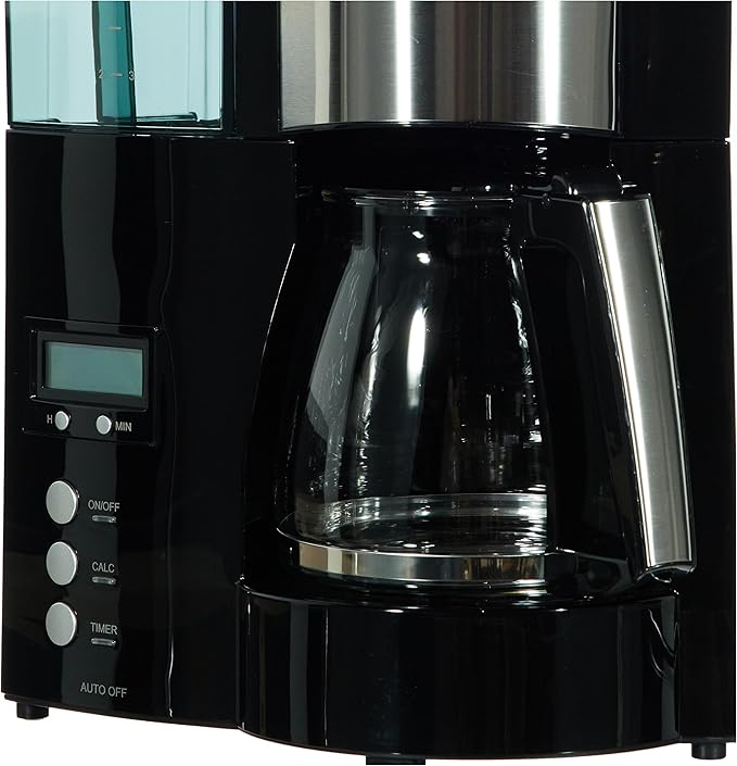Melitta Optima Timer Filter Coffee Machine - Black