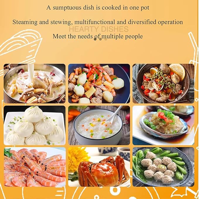 Large Rice Cooker Commercial Large-Capacity Rice Cooker Non Stick Inner Liner for Restaurant/Hotel/School (8-45L) for 4-70 People(18L)