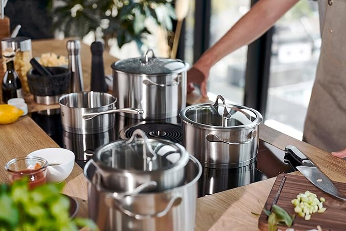 ZWILLING Essence Cookware Set Stainless Steel 5-Piece