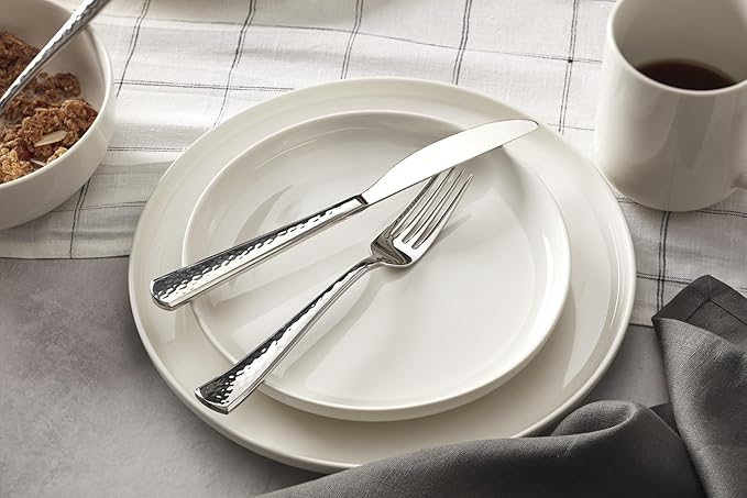 Oneida 899205 24 Seven White 24-Piece Dinnerware Set Service For 8