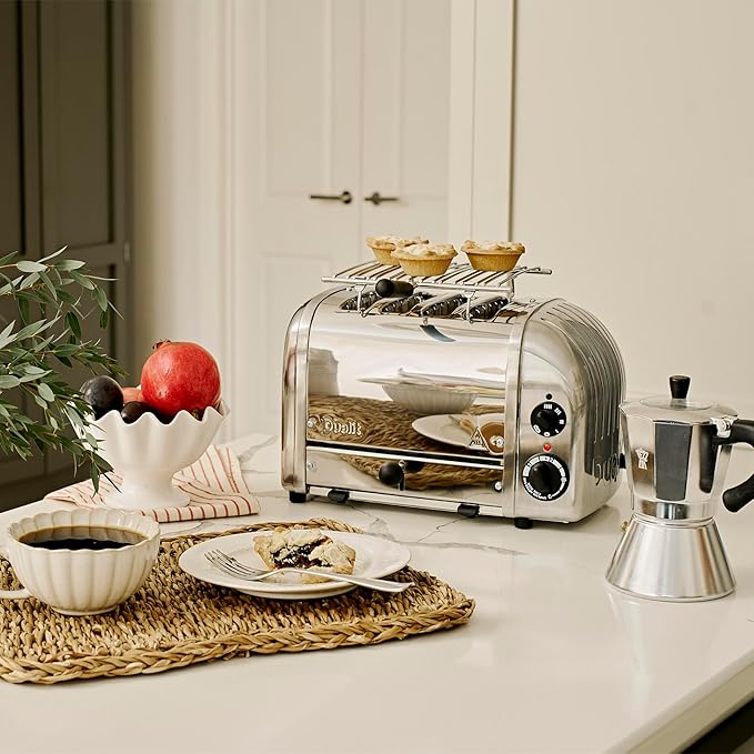 Dualit Classic Warming Rack for Dualit Classic Toasters | 1 x Warming Rack To Warm Items over a Dualit Toaster | Toaster Warming Rack | Ideal Toaster Accessory