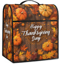 cfpolar Kitchen Aid Mixer Cover Compatible with 6-8 Quarts Thanksgiving Pumpkin Fall Leaves Stand Mixer Cover Kitchen Aid Mixers Accessories Appliance Organizer Bag Dust Covers with Zipper Pocket